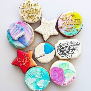 The Painted Box Watermark cookies