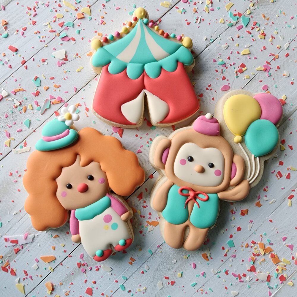 9/07/2025 Brownsville Public Library (Central)-Clownin’ Around Cookie Decorating Class-Brownsville, TX 11am-1pmm