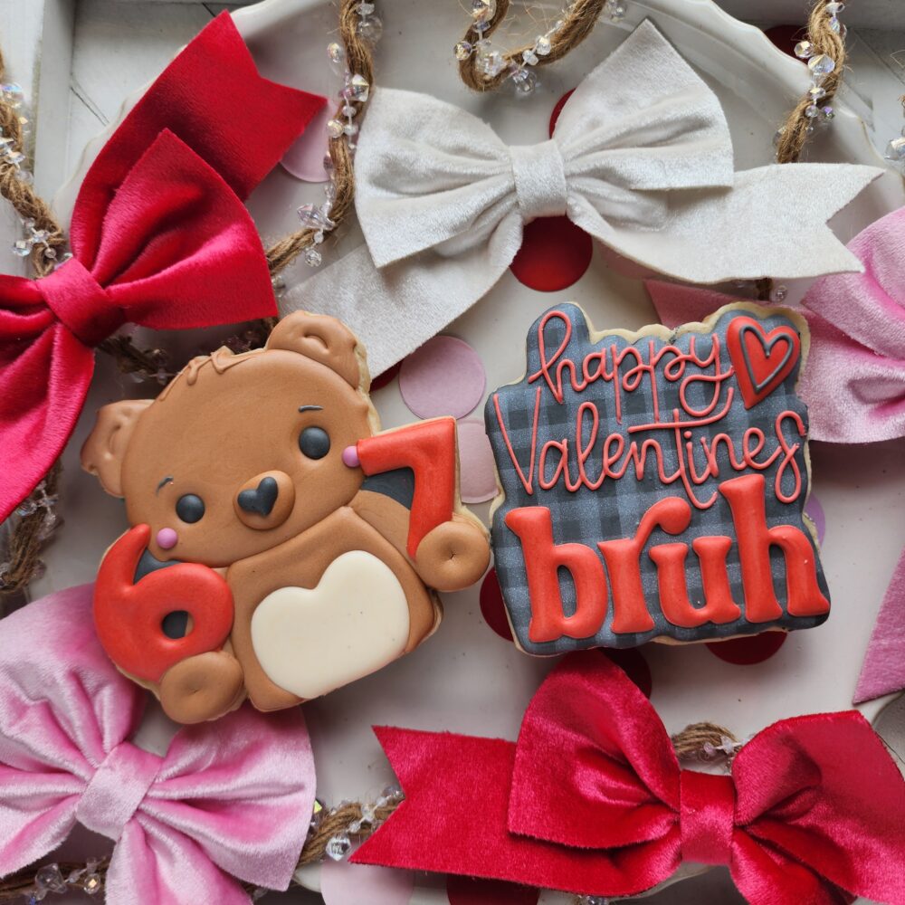 Happy Valentine’s Day Bruh 2pc Cookie Box